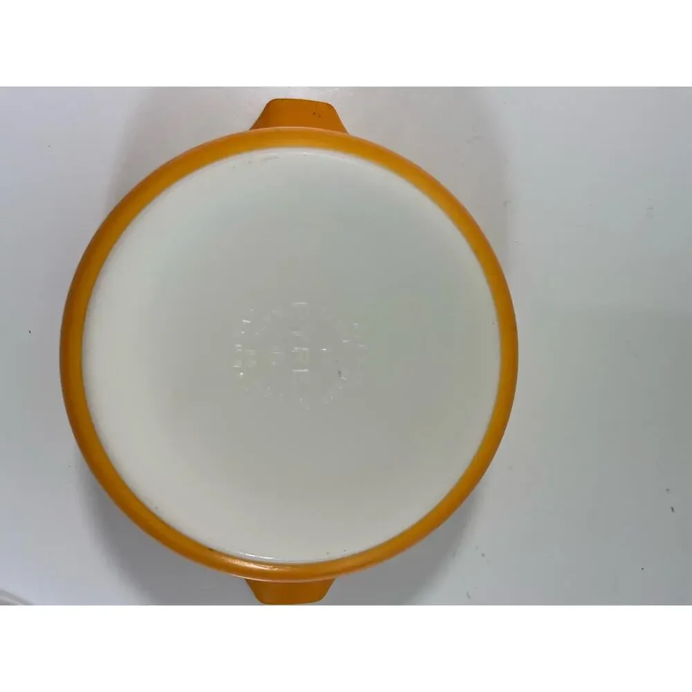 Vintage‎ Pyrex Town And Country Bakeware Set Orange Yellow Retro Cottagecore
